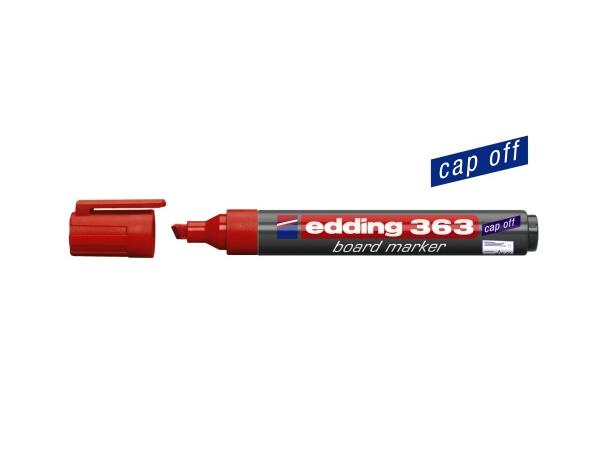 Whiteboardpenn Edding 363 rød 